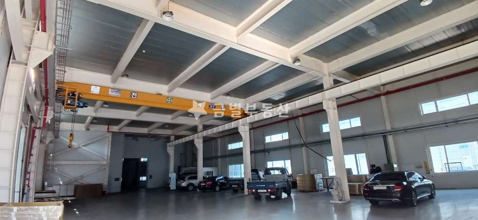 경기 김포시 양촌읍 학운리 공장동 학운산단 전기600kw 5톤호이스트 1층360평 공장임대 월세 매물번호 10081 사진 8