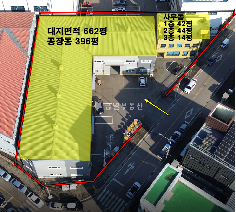 경기 김포시 양촌읍 학운리 1,2동 학운산단 기숙사 사무실 고속도로인접 공장매매 매매 매물번호 11321 사진 1