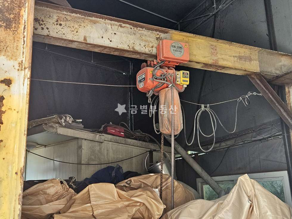 경기 김포시 대곶면 상마리 가동 폐기물재활용업허가증 호이스트 고전력 단독공장 매매 매물번호 10630 사진 12