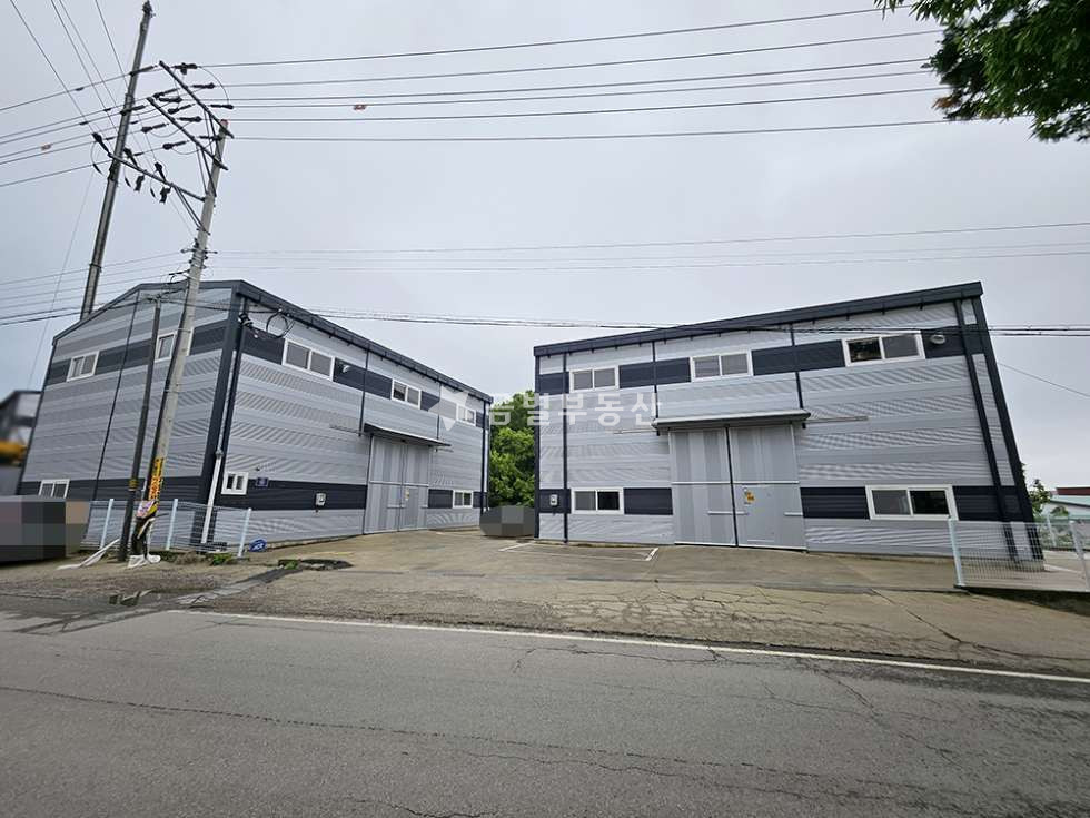 경기 김포시 통진읍 고정리 통진IC 10분 대형차 원활한 단독공장 2개동 호이스트 월세 매물번호 10568 사진 1