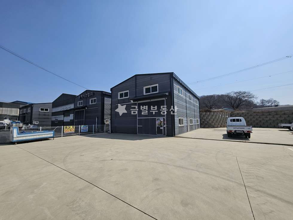 경기 김포시 대곶면 율생리 가동 대곶 IC 근처 마당넓은 신축공장 창고 즉시입주 매매 매물번호 10451 사진 2