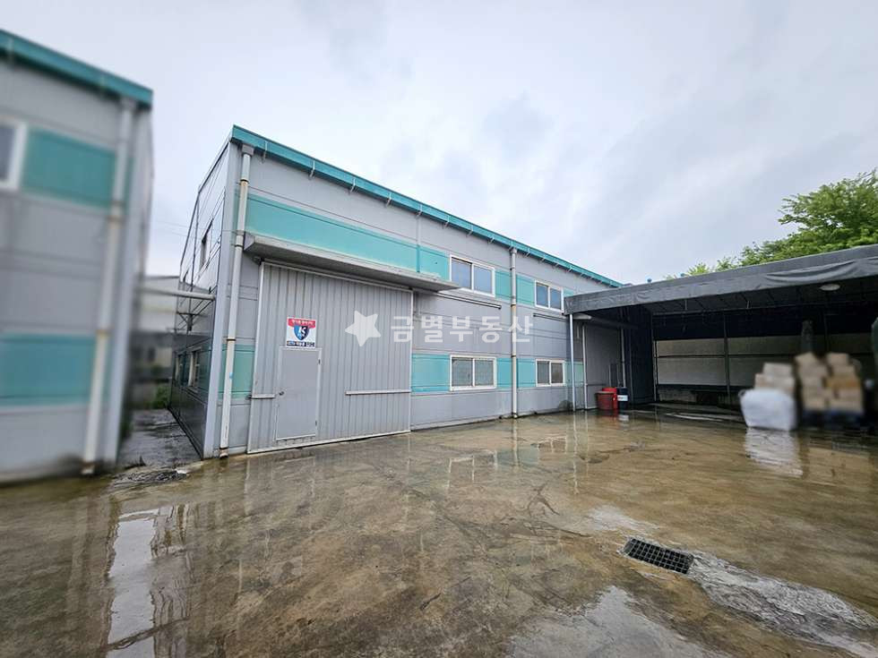 경기 김포시 양촌읍 학운리 1동 학운산단 호이스트 공장 대형차O 월세 매물번호 10778 사진 1