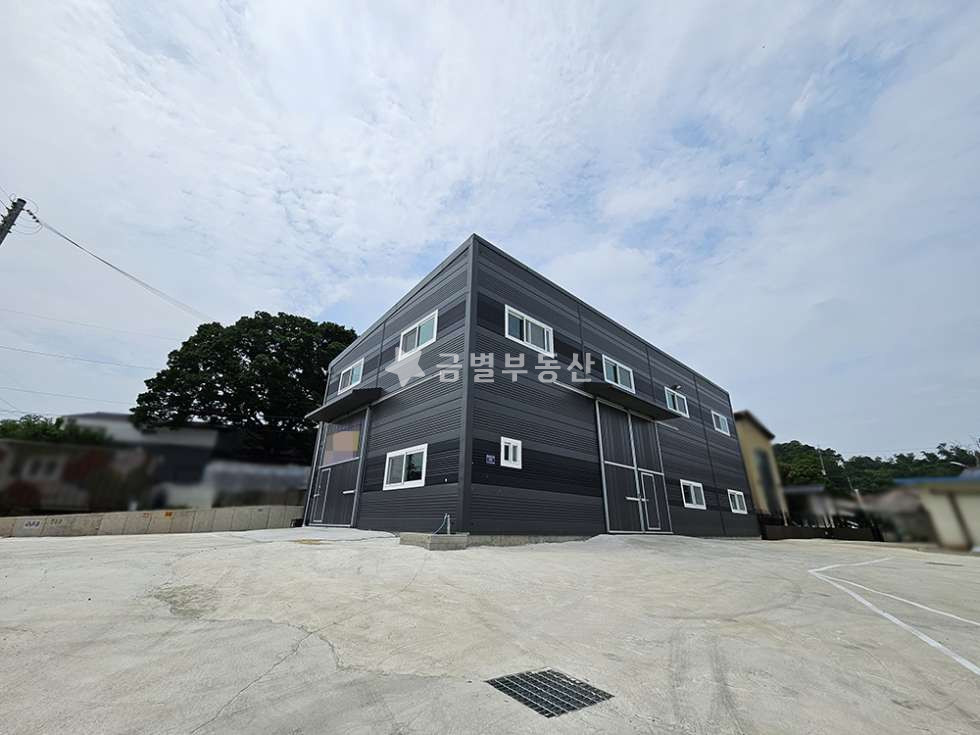 경기 김포시 대곶면 대능리 1동 대곶IC 5km 계획관리 마당넓은 신축 단독공장 매매 매물번호 10694 사진 1