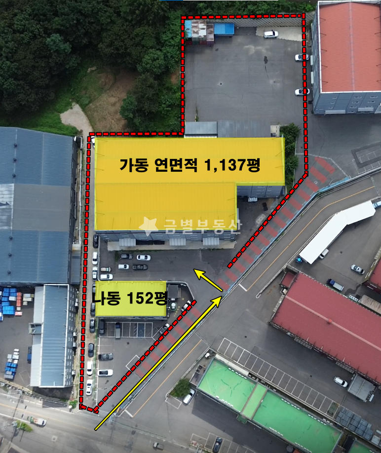 경기 김포시 대곶면 송마리 송마리 2차선 도로접한 대형 물류창고 매매 매물번호 10777 사진 1