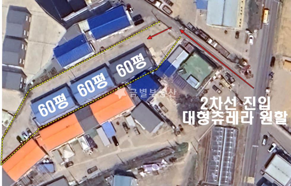 경기 김포시 대곶면 초원지리 1,4동,2,3동 초원지리 대로변 단독공장 창고 임대 월세 매물번호 11664 사진 1