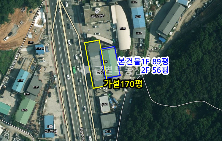 인천 검단구 왕길동 인천 검단구 왕길동 공장 임대 _ 6차선 대도로변 공장 , 광고효과 굿! 월세 매물번호 11585 사진 1